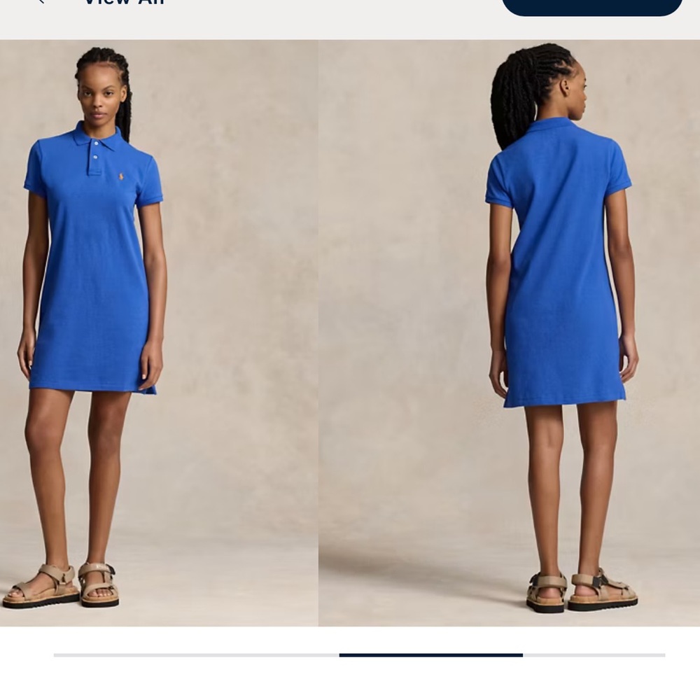 Polo Ralph Lauren NEW SIze SPCotton Mesh Polo Dress $140